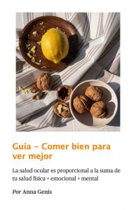 Descárgate la guía Comer bien para ver mejor